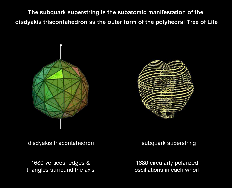 1680 geometrical elements surround axis of disdyakis triacontahedron