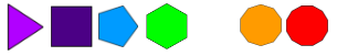 6 polygons other than octagon