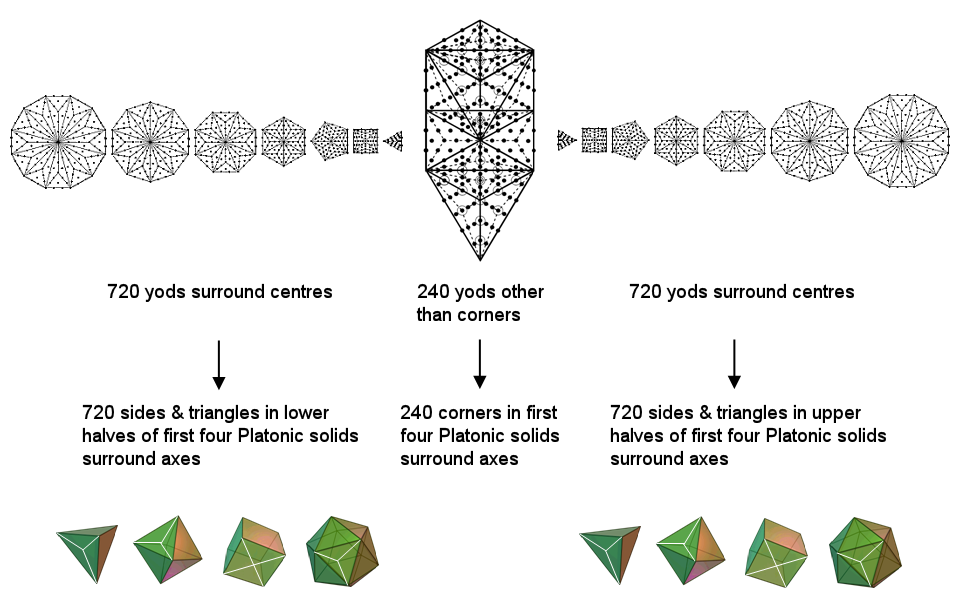 (720+240+720) geometrical elements in 1-tree and 14 polygons