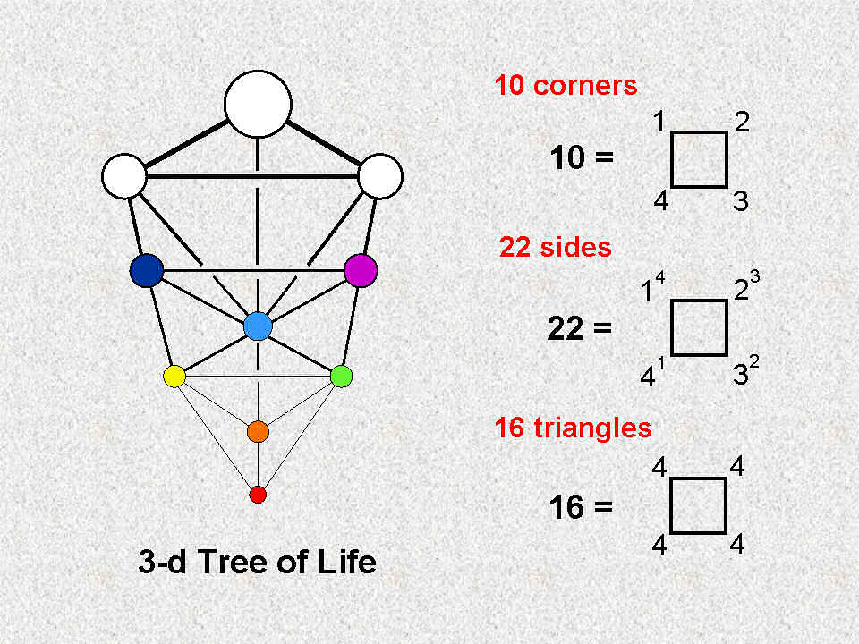 Tetrad determines Tree of Life properties